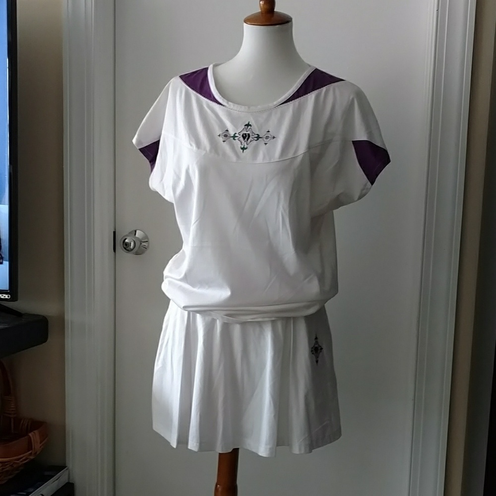 Vintage Wimbledon Tennis Shirt & Skirt